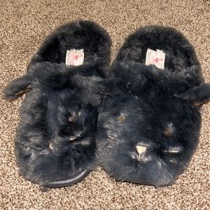 cute fluffy slippers